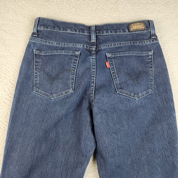 Levi's Jeans Women's 10 Perfectly Slimming 512 Skinny Dark Wash Pants Stretch - Picture 14 of 14